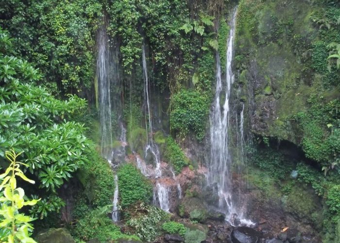 waterfalls cascade in marangu